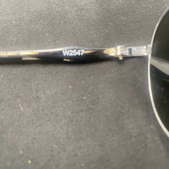 Rayban Sunglasses FRAME ONLY  Ritu W2547 Oval Tortoise Silver 706 main image 8